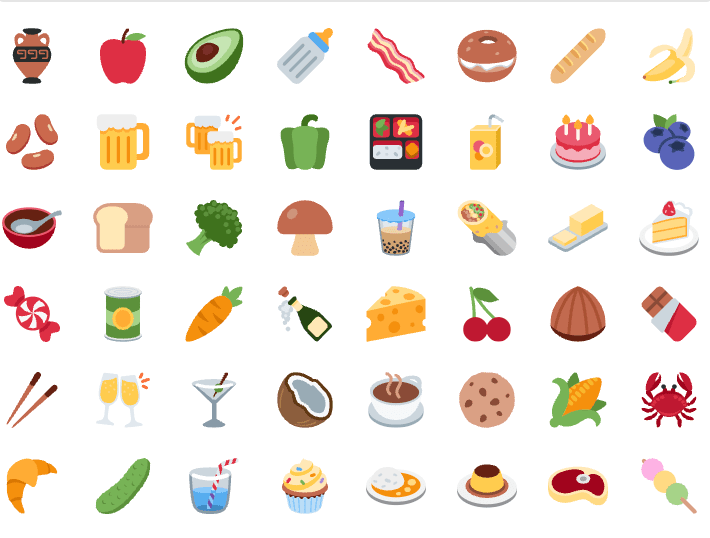 Twemoji Food