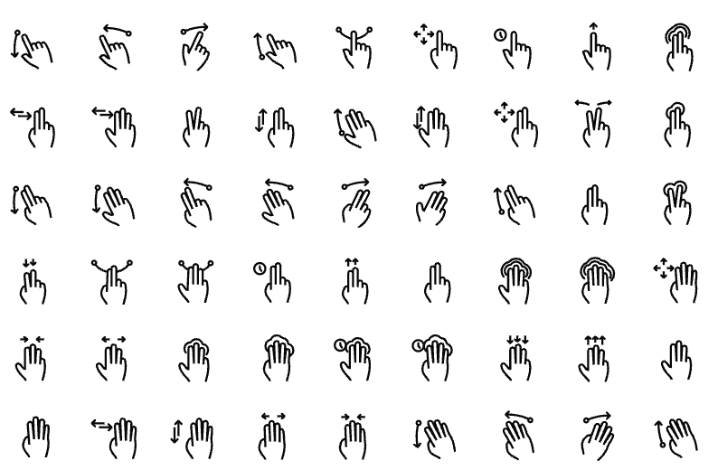 Gesture & Fingerprints